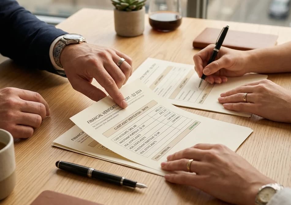 Verificación de capacidad financiera de compradores — solo ingresan a tu propiedad quienes tienen real posibilidad de compra